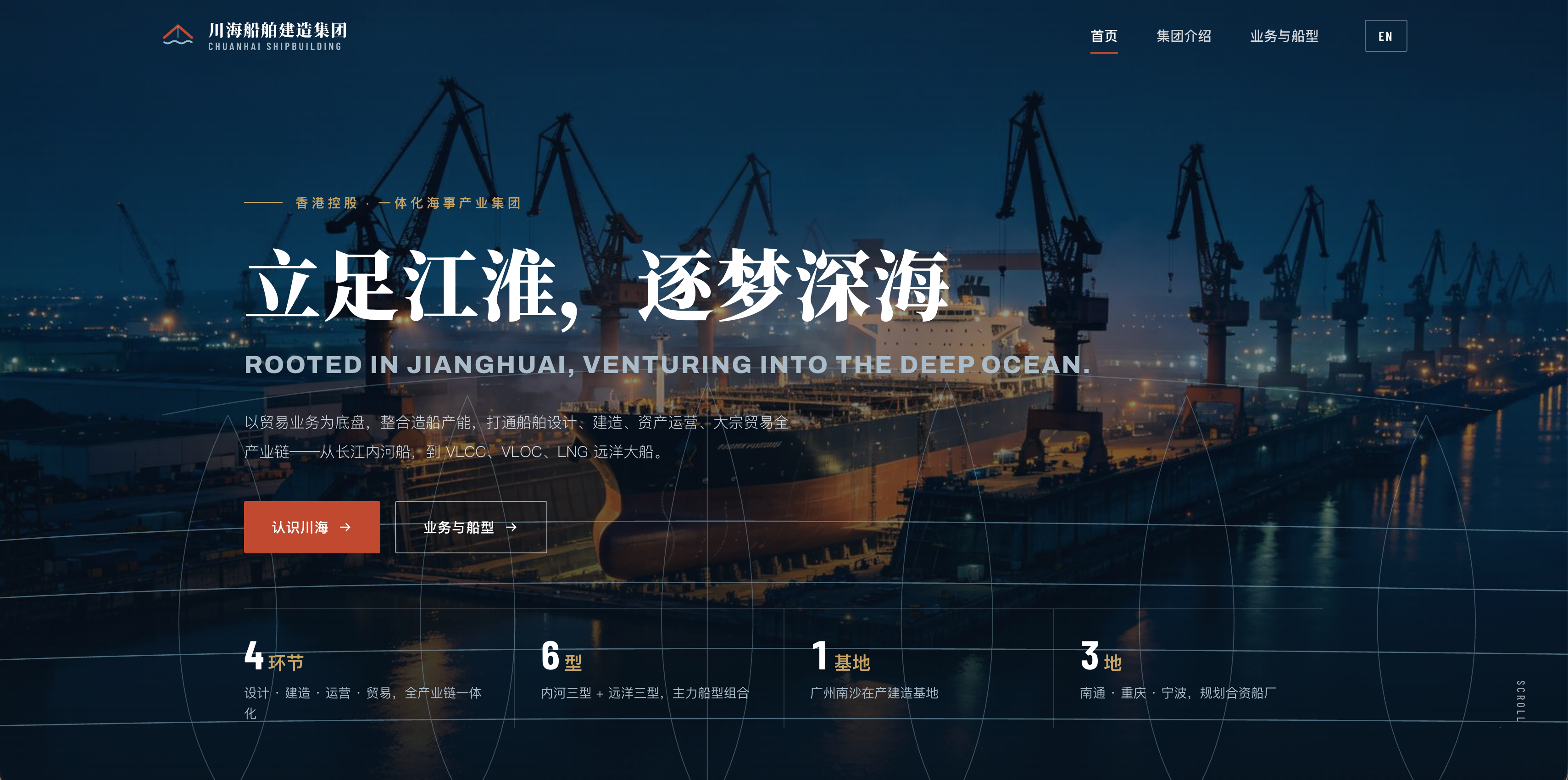 船舶建造集团官网 截图 1